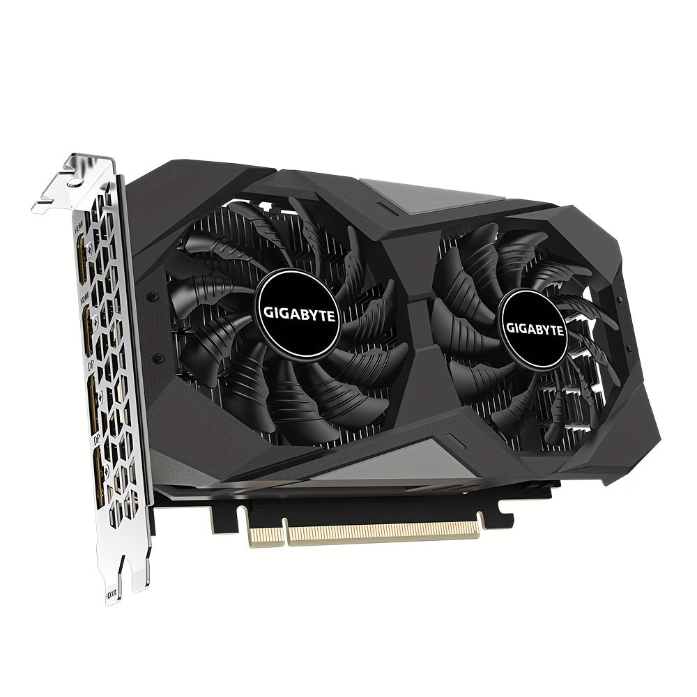 Gigabyte RTX3050 WINDFORCE OC 6G - Overclocked GeForce, GDDR6, 14000 MHz, PCI-E 4.0, 96bit, Desktop NVIDIA Graphics Card